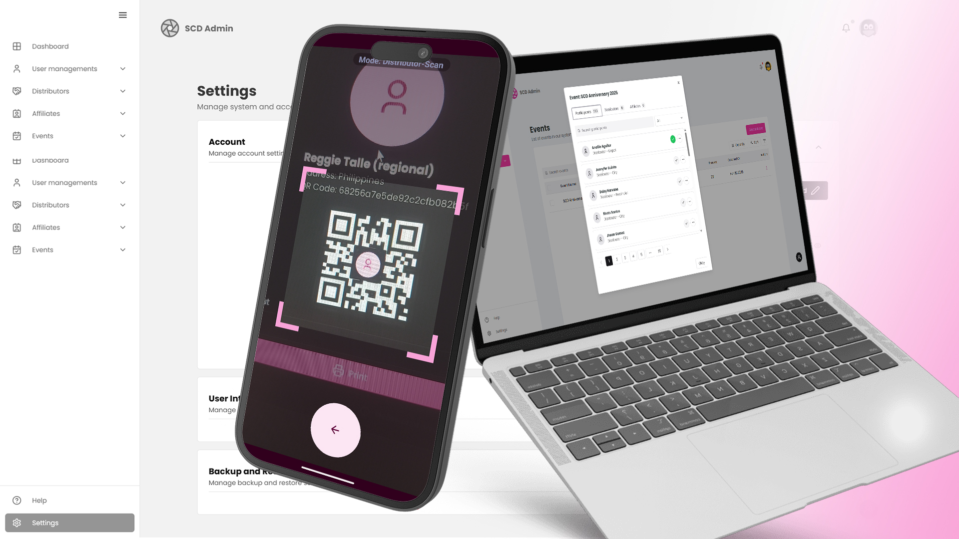 Multi-purposed QR System